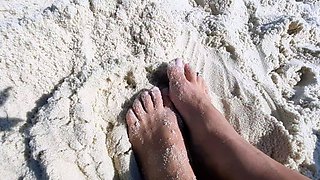 Black Amateur Explore Hot Foot Fetish