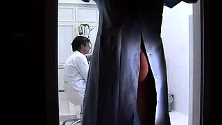 Stacked redhead milf has a kinky doctor drilling her pussy