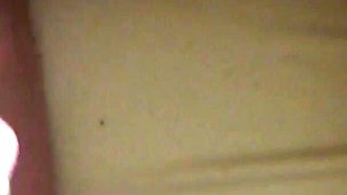 Morning hand job with cumshot on my pierced nipple