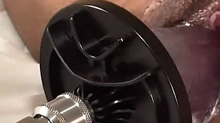 Sultry Pinay MILF's Intense Fuck Machine Orgasm - Lexxi Wett