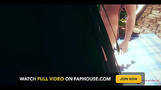 Threesome Hentai 2 Girls 1 Boy