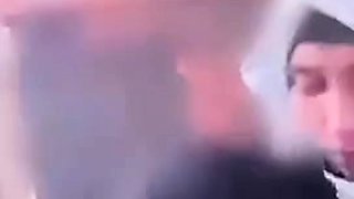 Outdoor horny hijabi compilation