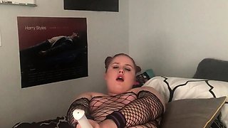 Stacked brunette goes solo toys and masturbation