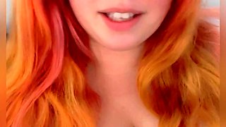 Amateur blondie solo anal masturbation