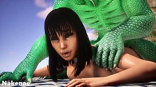 3d animation, big ass, big tits twin shawer
