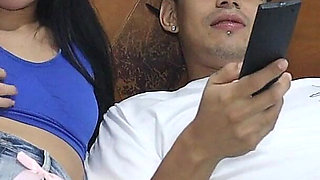 I Share a Bed with My Hot Colombian College Friend and We Record Ourselves Together