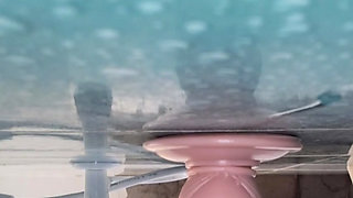 6 Inch Dildo Fucking My Hungry Assh