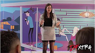 Hot Sales Woman Railed By Massive Cocked Colleagues - DFxtra / Sales Babe Gangbanged By Colleagues
