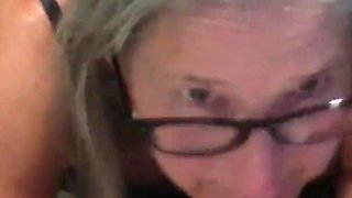 Hot MILF Gets Fucked Doggy Style Face Front Hubby Cums on Ass