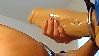 Mareslut Loves Her Fleshy, Squishy Mega Dildo