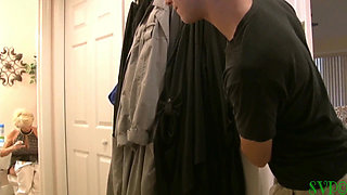 Big Tit GILF Has Stepsons Cock