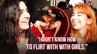 Hot Redhead Vesania Fucks Dark-Haired Okinu with a Strap-On - Lesbian Hardcore Action