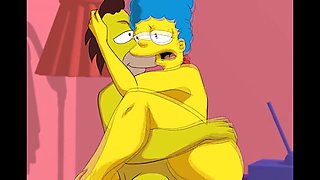 Hot animated colombian parody movie with wild cartoon antics