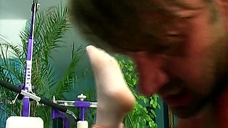 In the Gym, Cocks Are Handled While Fucking