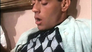 Vintage Orgy Party: Big Cock Sucking & Hairy Pussy Fucking in the Garden