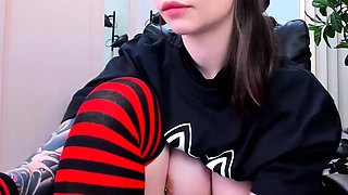 Emo Teen Becka Solo Webcam Masturbation Porn