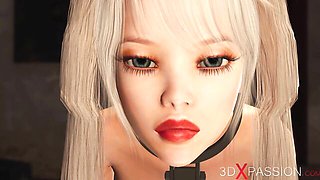 Playful bimbo - captured movie - 3DXPassion