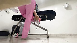 Nurse Recorded by Amateur Camera in Office