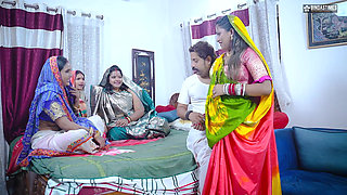 Omg - Desi Indian Brother in Law Takes All Hot & Sexy Bihari Bhabhiji at Once ( Bhabhi Gangbang )