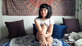 Ersties - Pent-up lust discharges deep into Luna's solo