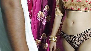 Kavita bhaiya turns when she was changing clothes for party and hard anal fucking