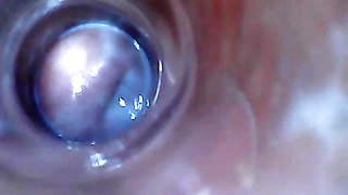 Close up masterbation camera inside my super wet creamy pussy pls eat it