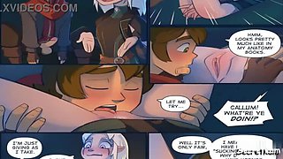 Young Virgin Elf Fucked Hard By Prince In The Forest - Shaved Pussy, Public Sex, First Time Blowjob