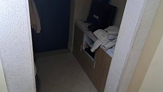 Chubby Busty Phat-assed Latina Chick Masturbates Up To Squirting In the Car & Gets Fucked Outdoors