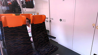 Very Risky Sex on a Train I Fucked Her in the Mouth, Pussy, Anal and.. Dada Deville