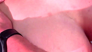 BBW Mature First Threesome in a Moving Van