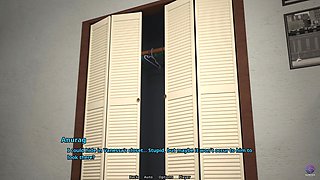 I Fucked My Stepsister While We Got Stuck in the closet - 3D Hentai Animated Porn - Family Crush