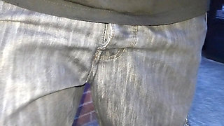 Holding it in until my pants get soaked with pee