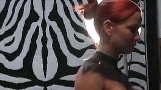 Busty Amateur Redhead Emo Babe Fucking POV