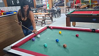 One Night, Three Fucks: Bar, Beach & Garage with Nicoly Mattos