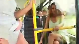 Hard sex at the bus