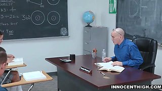Naughty Izzy Bell smoking and humped by Big Cock