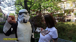 Massive Tits Star Wars Addict Jennifer Mendez Epic Anal & Squirting Threesome - Porno Dan 4K