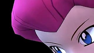 Jessie From Team Rocket Sucks Dick in POV Pokemon Parody