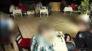 PUBLIK EXTREM! I PULLED OUT HIS GIANT SHAFT IN RESTAURANT...