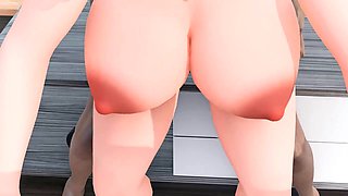 Teacher, loud sexy moaning, sans a condom