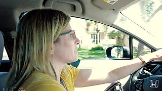 Reality POV video of pornstar wife Cory Chase with glasses