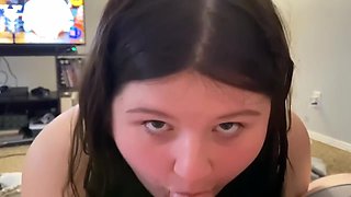 Pov Daddy Fucks My Mouth And My Pussy And Fills Me Up For Thanksgiving