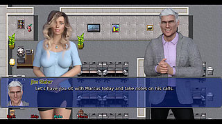 The office wife #7 - Dixon played with a bullet vibrator on stacy.