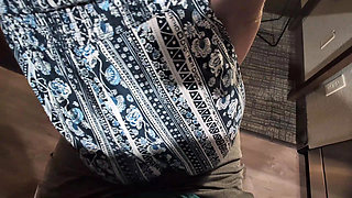 creaming shorts during lap dance from redhead