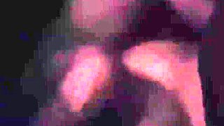 Almost Caught in Public Naked in the Car While Taking All 3 of Her Holes!!!