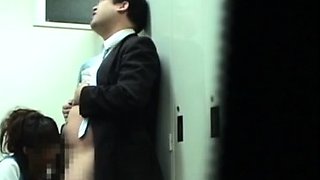 Cute amateur asian web cam girl playing with her toy