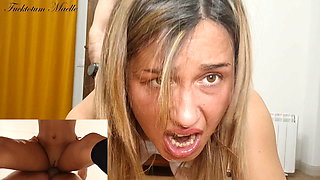 The DEFLORATION of MAELLE! Her POV FIRST TIME EVER with DIRTY OLD TEACHER after a COLLEGE PARTY, ending with a CREAMPIE