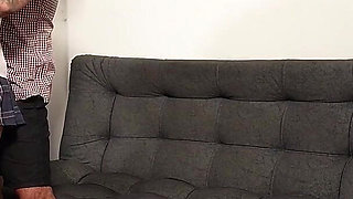 18 Year Student Loves It Rough - First Time Porn / First Hard Sex
