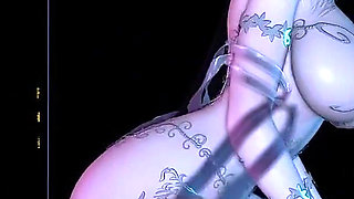 Goddess Curvy Girl Chronicles: the Animated Goddess - 3D Animation Hentai