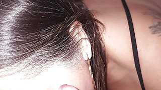 My Mature Stepmom Gives Amazing Blowjobs POV
